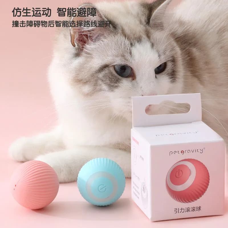 image-Spot Net Red Gravity Smart Rolling Ball Electric Amusement Cat Ball