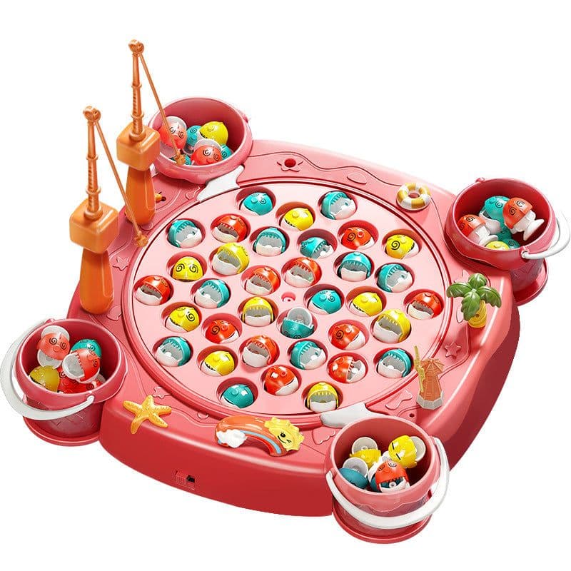 image-Magnetic Fishing Toy - Educational Playhouse for Kids