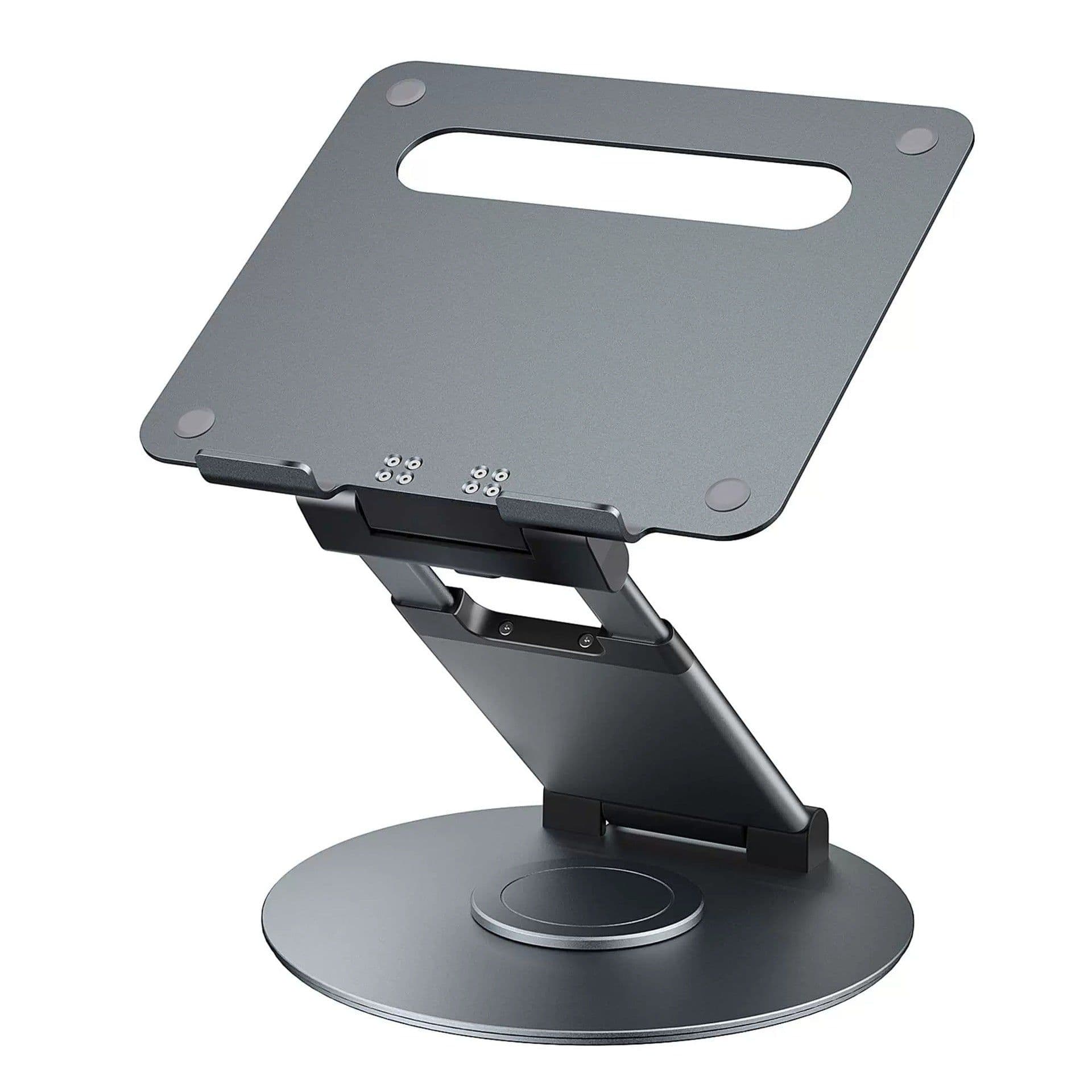 image-Adjustable Telescopic Laptop Stand - Height Lift Bracket Support