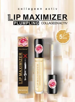 image-Kiss Beauty Lip Plumping Oil - Enhances Elasticity, Dilute Lip Lines