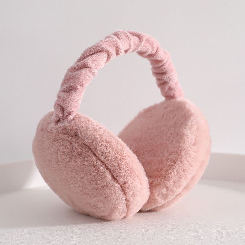 image-Endow the Virtuous Earmuffs - Beige Plush Windproof