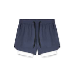 image-Men's 2023 Quick-Dry Sports Shorts - Black 3XL Moisture Wicking