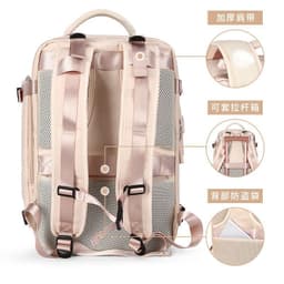 image-Shoulder outdoor travel bag female backpack female backpack boarding business trip travel bag brigade Li school bag computer bag