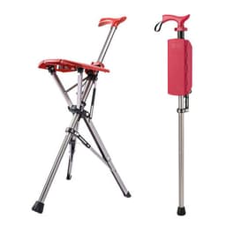 image-Taiwan Step2Gold/TaDa Delta Foldable Cane Chair Elderly Walking Cane Stool Light Cane Stool