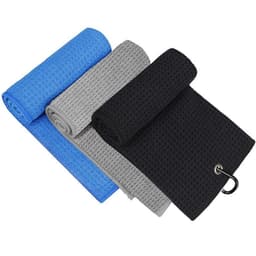 image-Waffle Golf Towel - Pineapple Grid Sports