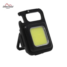 image-Dikecloud LED Emergency Light Keychain - Black