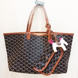 image-Ladies PU Tote Bag - Large Capacity, Brown, Street Fashion