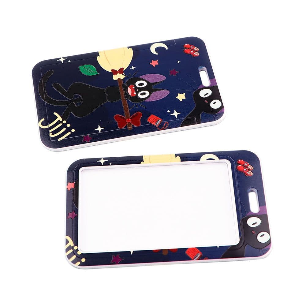 image-Riman Witch Black Cat Phone Lanyard Card Holder