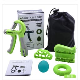 image-Five-piece Counting Grip Set Five Finger Trainer Home Fitness Hand Finger Rehabilitation Training Grip Set