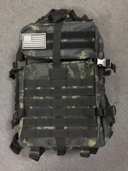 image-Okali 36-55L Tactical Backpack - MOLLE Expandable, Camping, Hiking, Oxford Cloth
