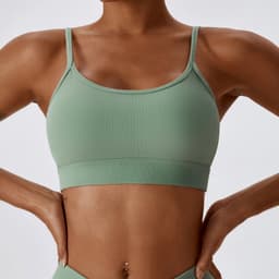 image-Zechuang strapped quick-drying beautiful back yoga bra running fitness sports bra tight yoga clothing top 8333