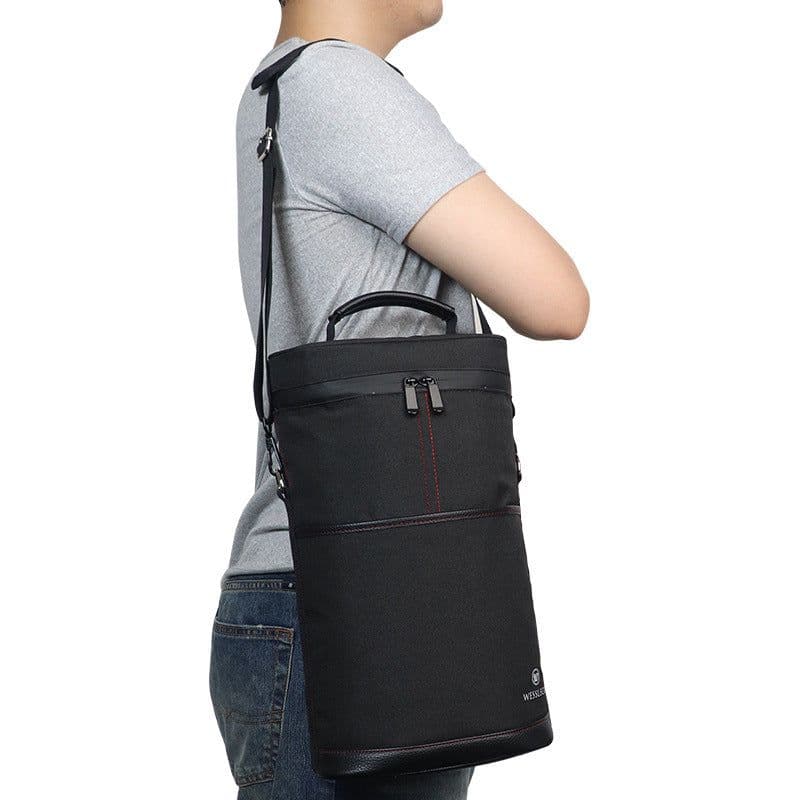 image-WESSLECO Portable Ice Bag - Red Oxford Cloth