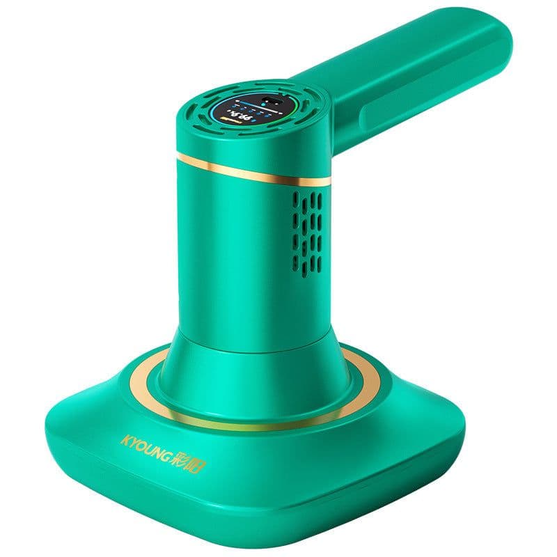image-Handheld Portable Wireless Mite Removal Cleaner Green 46-70dB