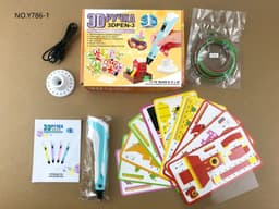 image-Factory direct sales 3D printing pen painting high temperature pen children diy science and education festival increasingly smart toys wholesale 3dpen