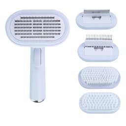 image-Carnivore Pink Pet Grooming Comb - Dog Brush Cleaner 24pk