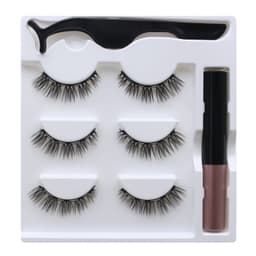 image-Magnetic False Eyelashes 5 Pairs 8-15mm Thick