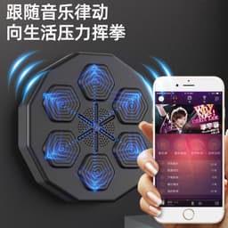 image-Bina Boxing Machine - Black 2.4KG Rhythm Training Wall Target