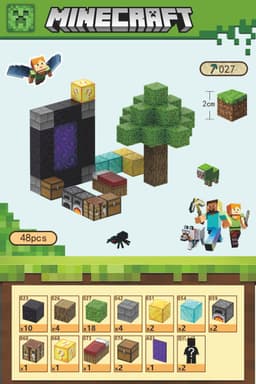 image-My World Diamond Continent Magnetic Building Blocks - 2cm Educational Toy