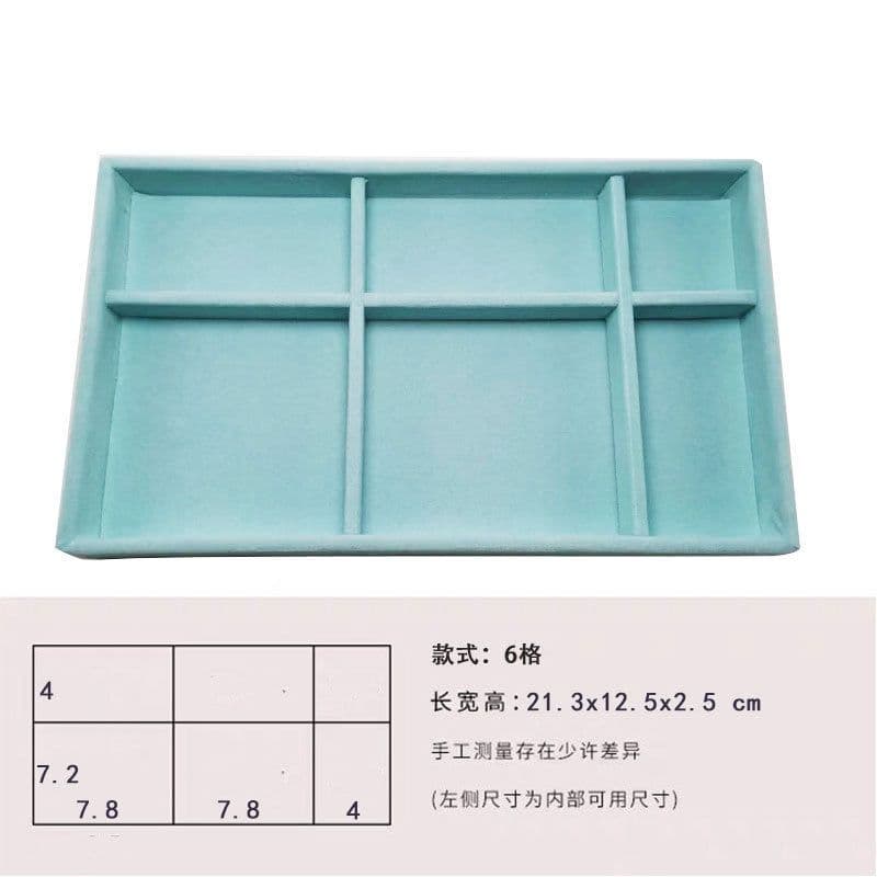 image-Jewelry Storage Tray - Desktop Organizer