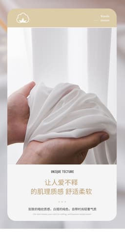 image-Spring Gate Polyester Fishbone Curtain - Modern Opaque Thickened Sun-Drying Wear-Resistant