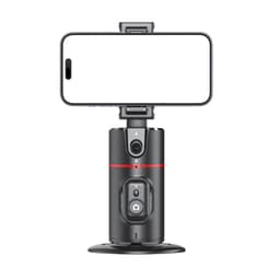 image-PTZ Stabilizer 360° AI Tracking Gimbal - Douyin Live Black