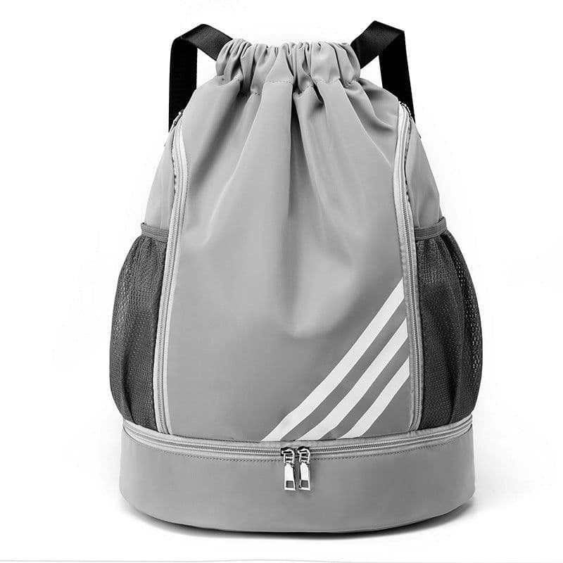 image-Factory wholesale spot sports drawstring bag drawstring pocket backpack large capacity sports football bag basketball bag