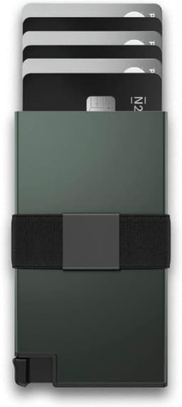 image-Ekster RFID Men's Card Holder Dark Gray Aluminum Alloy