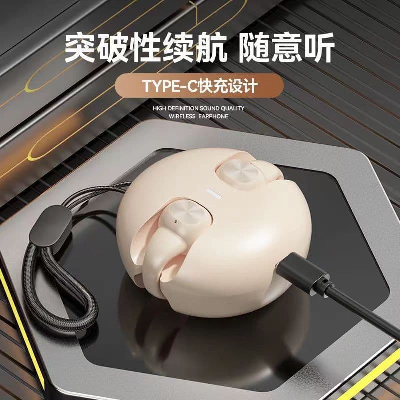 image-Neutral Bone Conduction Headset 2024 White 5.3 Bluetooth IPX6