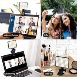 image-BOOYIIN XJ71 Selfie LED Fill Light - White, 4W, 2000mAh