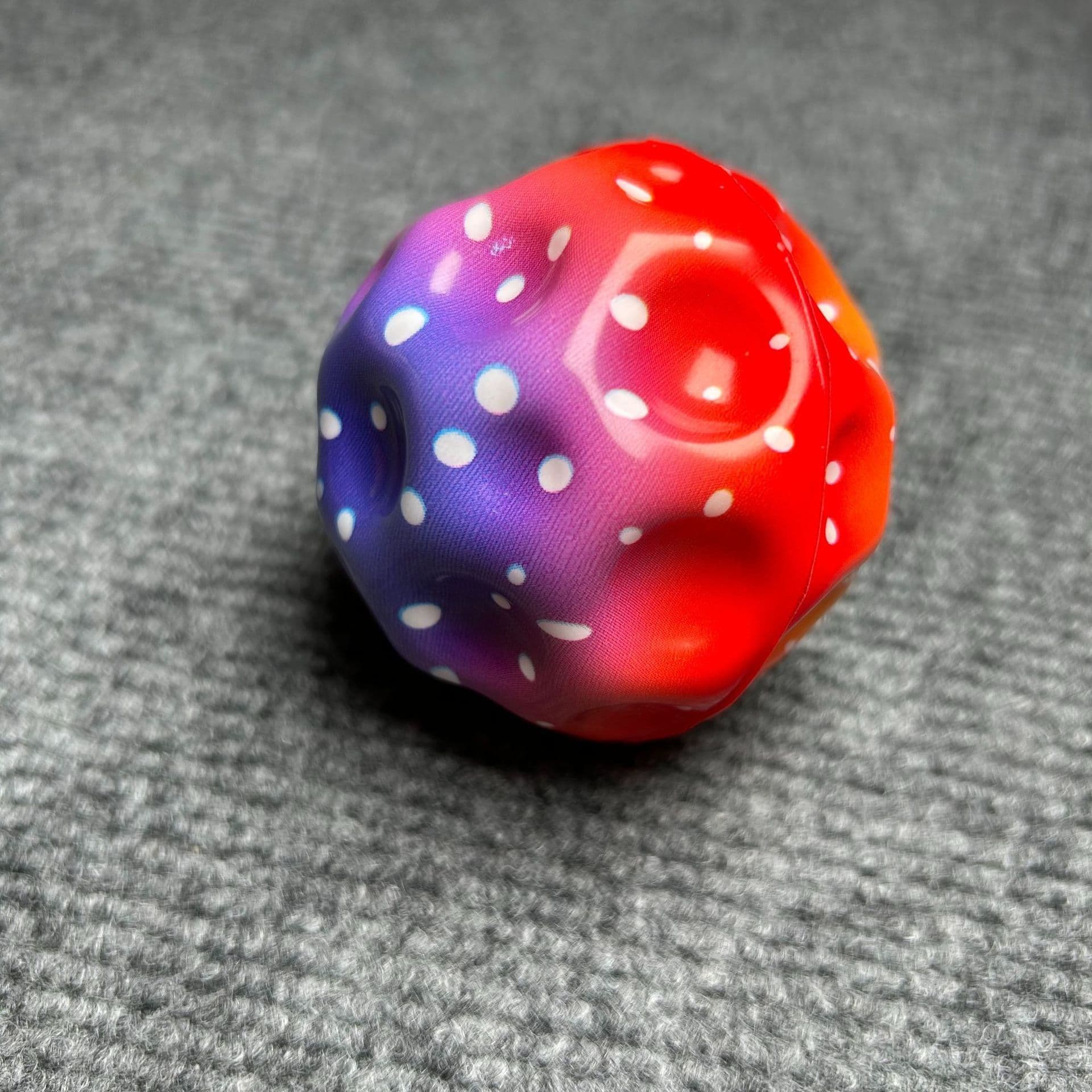 image-66mm Elastic PU Foam Ball - Random Color