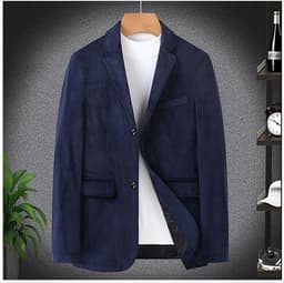 image-Overlord Casual Suit 6XL Black Slim Fit