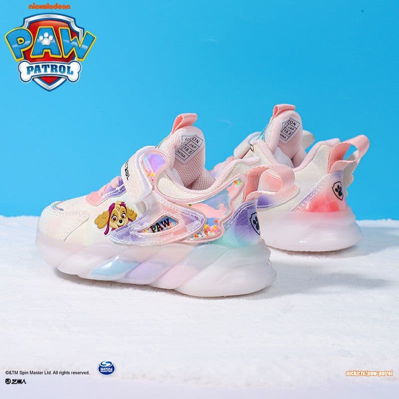 image-Wangwang Sports Shoes - Girls' Velcro Mesh Casual Non-Slip