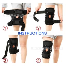 image-Ligament meniscus fixed knee brace fixed knee joint protection knee brace sports protective protective gear 5 sizes