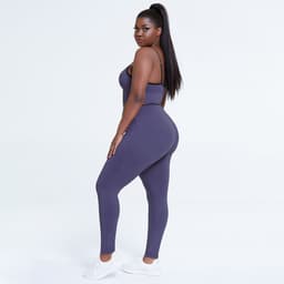 image-Women's Yoga Set - Milk Silk Leggings Bra