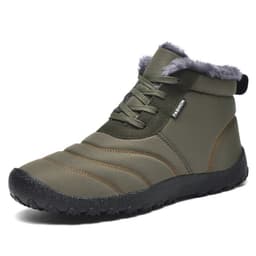 image-Cotton Winter Boots - Light Brown Size 46