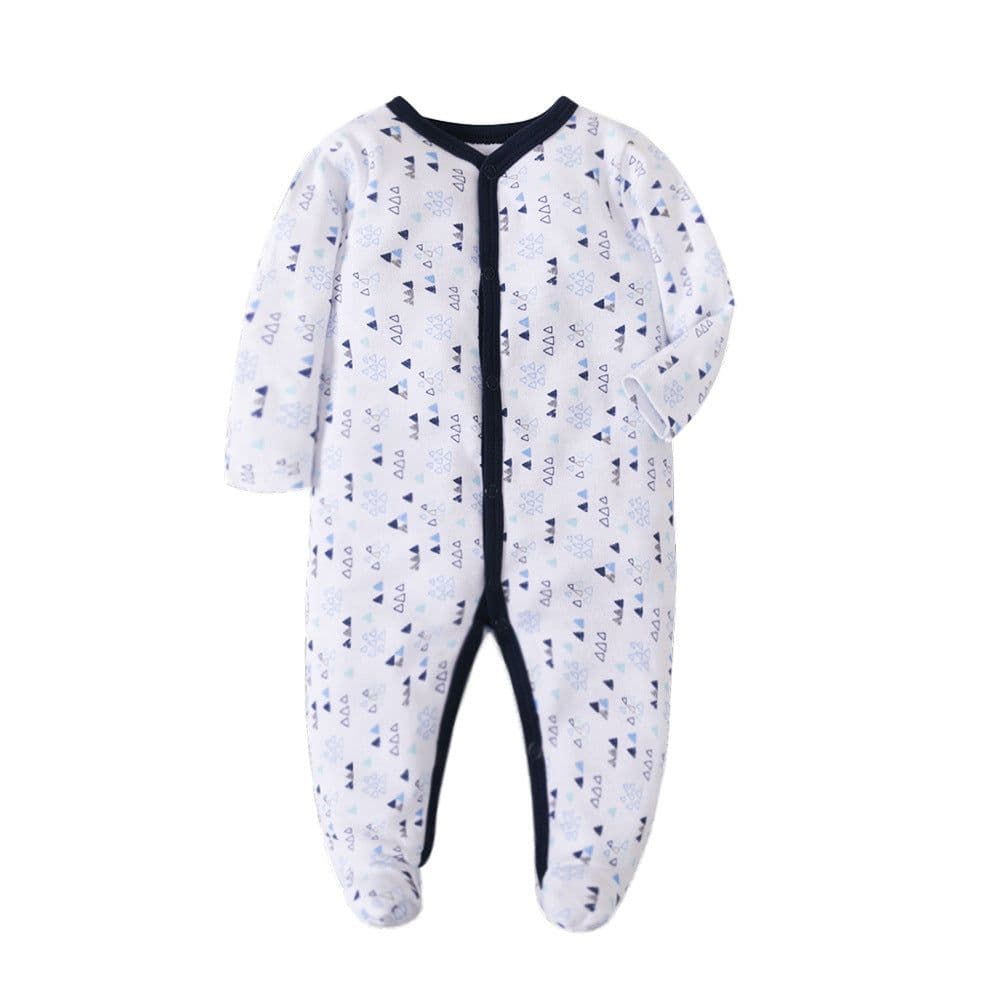image-Baby Romper - Pink Long Sleeve Cotton 12M