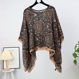 image-Silk Scarf Shawl - Women's Summer Sunscreen Large