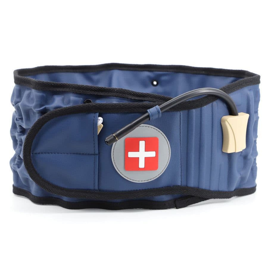 image-Shenzhen factory inflatable waist belt elderly health care products waist lumbar traction belt lumbar traction device