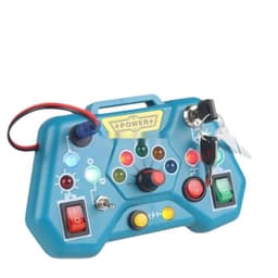 image-Early childhood education children's toys Huarongdao LCD display game console thinking
