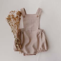 image-Girls Baby Romper - Pink Cotton Sleeveless