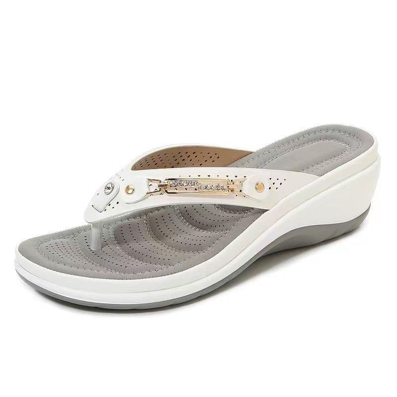 image-Flip-flops Women Summer Beach Sandals - PU Sole
