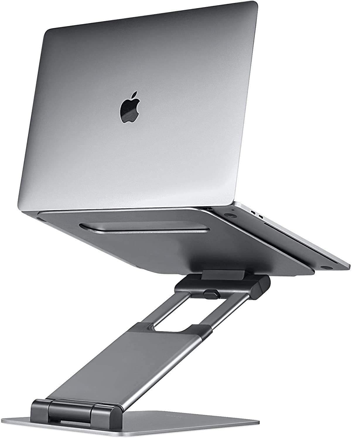 image-Adjustable Telescopic Laptop Stand - Height Lift Bracket Support