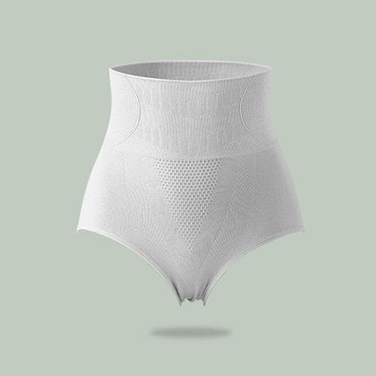 image-High-Waisted Panties Graphene Nylon Honeycomb Tummy Control