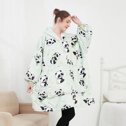 image-D&H Hooded Fleece Sweater - Avocado Large