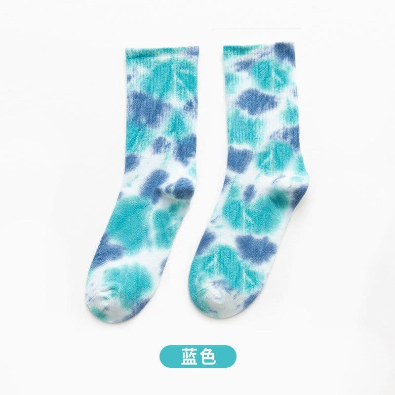 image-WXW151 Mid-Tube Socks - Black Blended Unisex