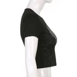 image-Spice Girls Print T-Shirt Black - Slim Fit Short Sleeve