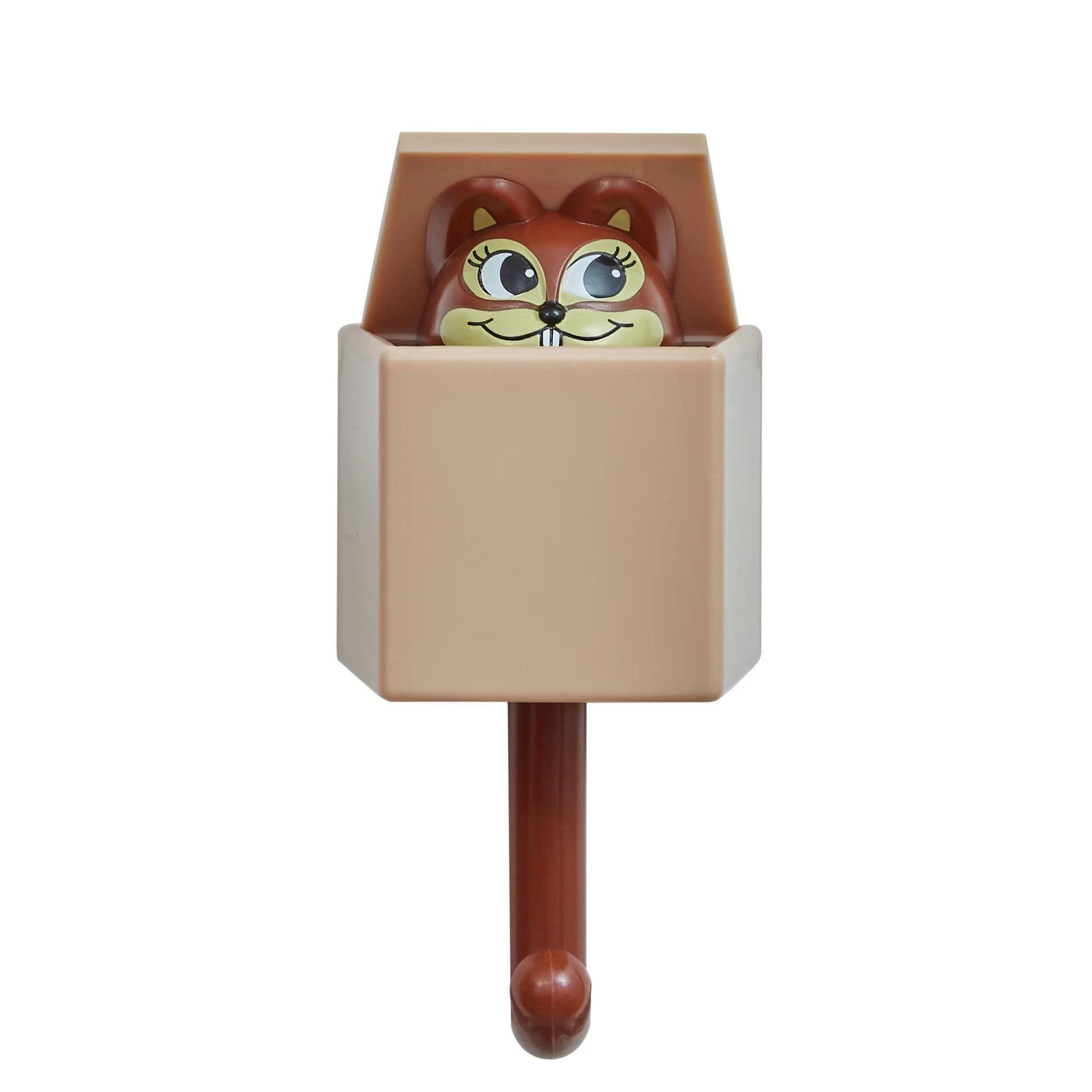image-Cartoon Adhesive Hooks - No Drill, 2kg Capacity