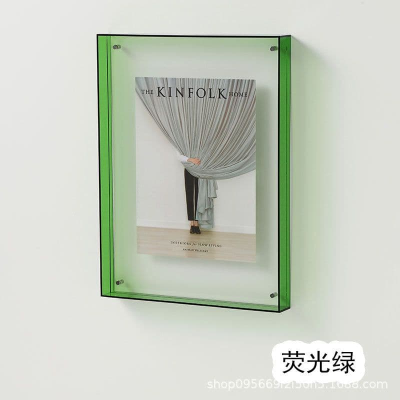 image-Acrylic Photo Frame - Table or Wall Mount