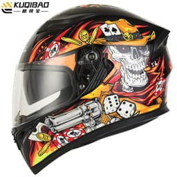 image-Coolqibao Motorcycle Full-Face Helmet Bluetooth XXL Gray