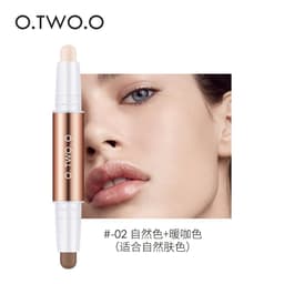 image-O.TWO.O Contour Stick - Double-ended Highlighter Beige+Cold Brown SC030